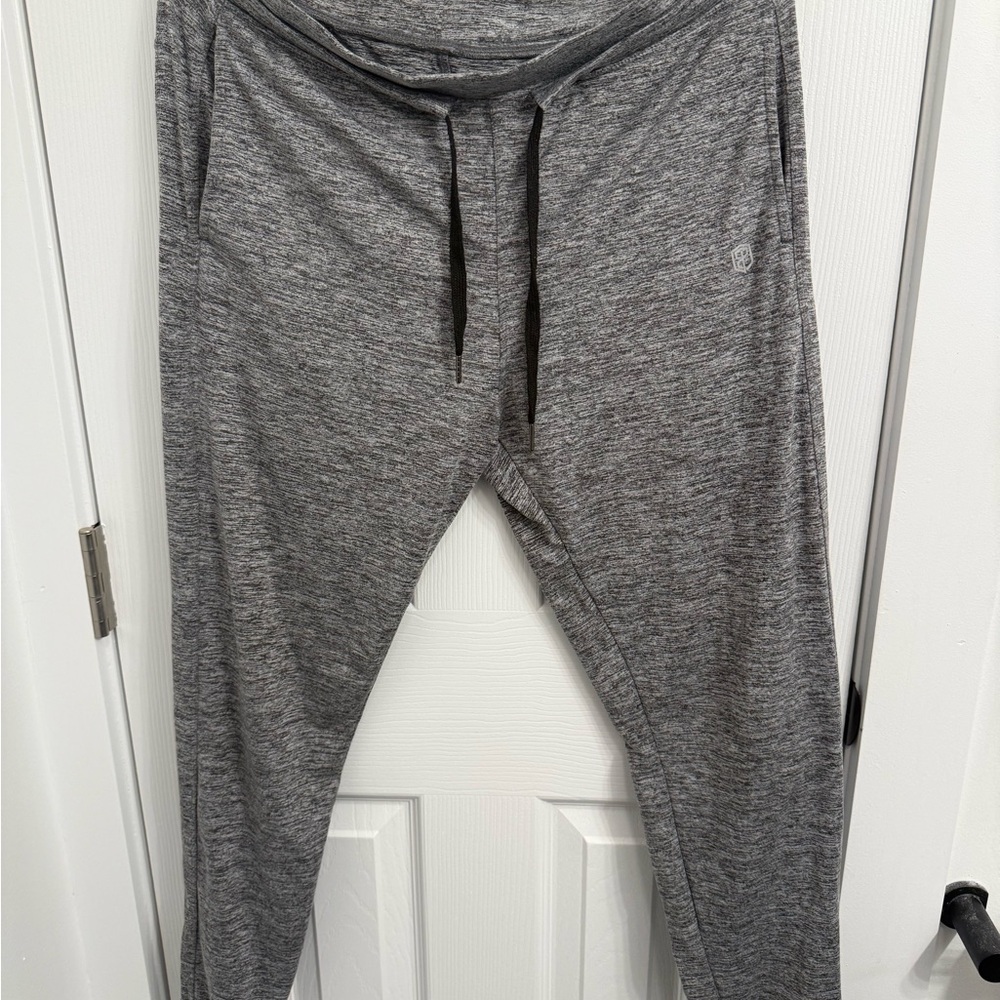 Born Primitive Gray Heather Leggings with Drawstring Waist